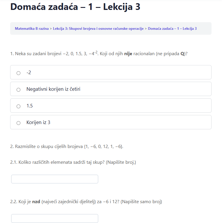 Online pripreme za maturu s dokazanim metodama za učinkovito svladavanje gradiva i postizanje najboljih rezultata na državnoj maturi. Naš sustav kombinira tradicionalne pedagoške pristupe s najnovijim digitalnim obrazovnim sadržajima, stvarajući sveobuhvatno iskustvo učenja. Virtualna učionica omogućava polaznicima iz gimnazija i strukovnih škola pristup visokokvalitetnim materijalima, interaktivnim vježbama i probnim ispitima bilo kada i bilo gdje. Individualne pripreme za državnu maturu fokusiraju se na specifične potrebe svakog učenika, s personaliziranim planom učenja koji optimizira vrijeme i resurse. Najbolje pripreme za maturu online uključuju redovite procjene napretka, identifikaciju područja koja zahtijevaju dodatni rad i ciljane strategije za poboljšanje rezultata. Srednjoškolci u obrazovnom sustavu Republike Hrvatske suočavaju se s izazovom pripreme za ispitne rokove državne mature uz redovne školske obveze, a naš fleksibilni pristup omogućava učinkovito balansiranje tih zahtjeva. Pripreme za državnu maturu vode profesori s dugogodišnjim iskustvom koji razumiju specifičnosti ispitnih kataloga i znaju kako prenijeti to znanje na način koji je učenicima jasan i pristupačan.